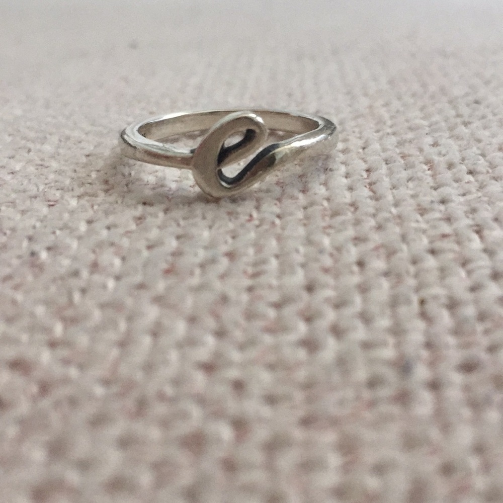 James Avery silver script ring!